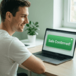 he made a sale!
