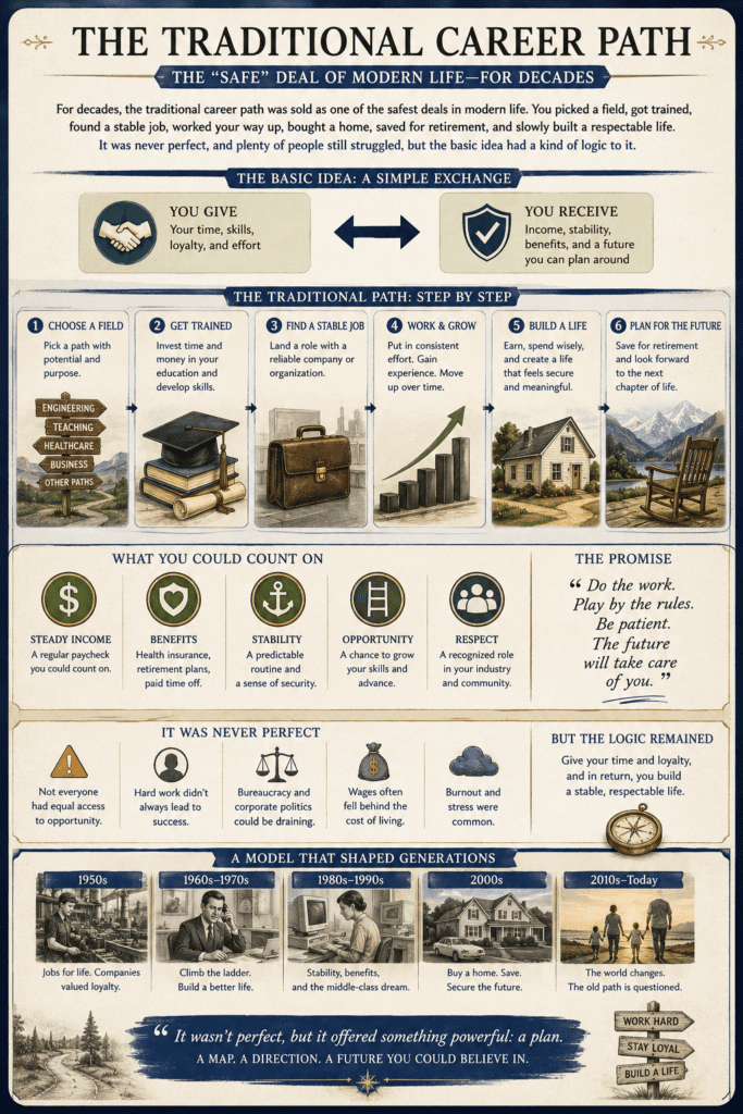 traditional career path
